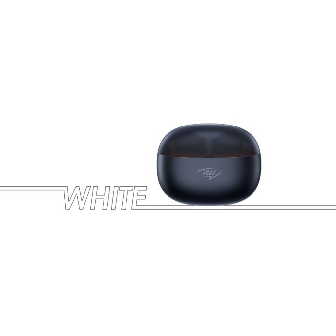 Itel Buds Ace in Ear TWS Earbuds with 40H Playtime, Quad Mic ENC, IPX5, 10MM Bass Boost Drivers,BT Version 5.3, Fast Charging