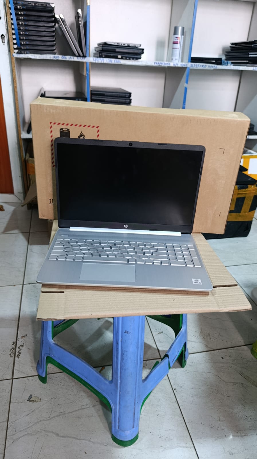 BRAND NEW HP 15s 10TH GENERATION INTEL CORE I3 8GB RAM 256 SSD 15.6" DISPLAY 6MONTH OF WARANT WITH SPEED OF 2.0 GHz TO 2.6GHz