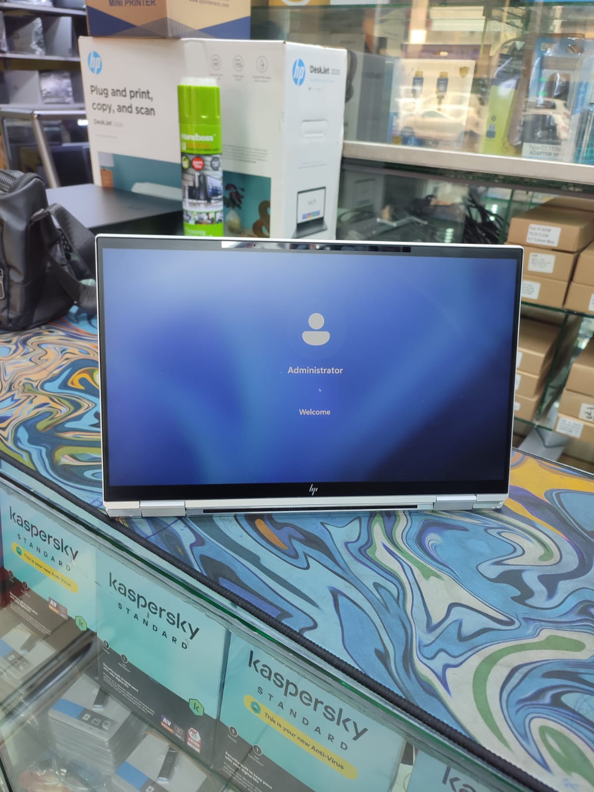 GRADE A EX UK HP ELITEBOOK  X360 1030 G7 INTEL COI7 10TH GENERATION 16GB RAM 512 SSD 13.3 '' TOUCH SCREEN WITH 1 YEAR WARANT