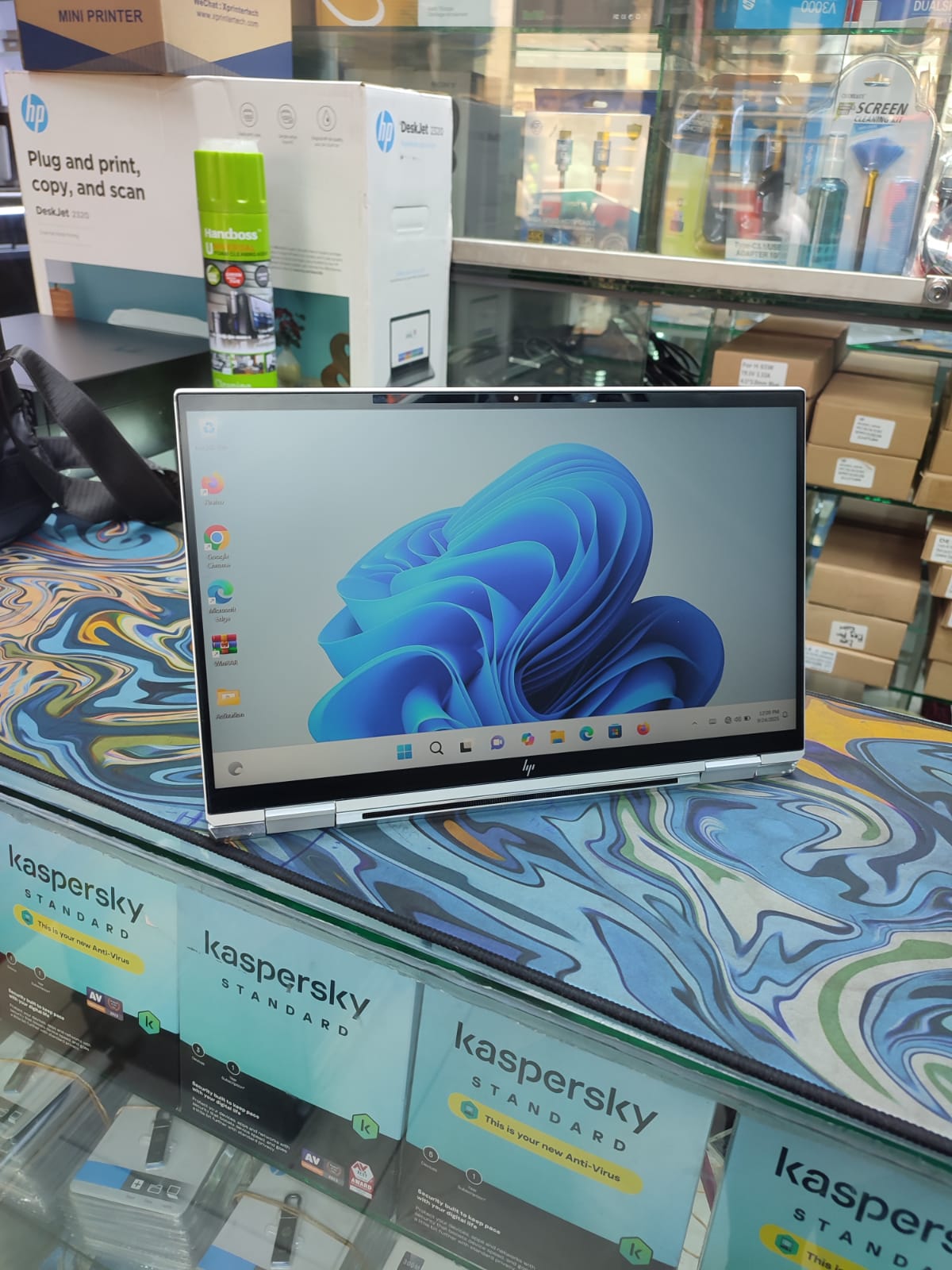 GRADE A EX UK HP ELITEBOOK  X360 1030 G7 INTEL COI7 10TH GENERATION 16GB RAM 512 SSD 13.3 '' TOUCH SCREEN WITH 1 YEAR WARANT