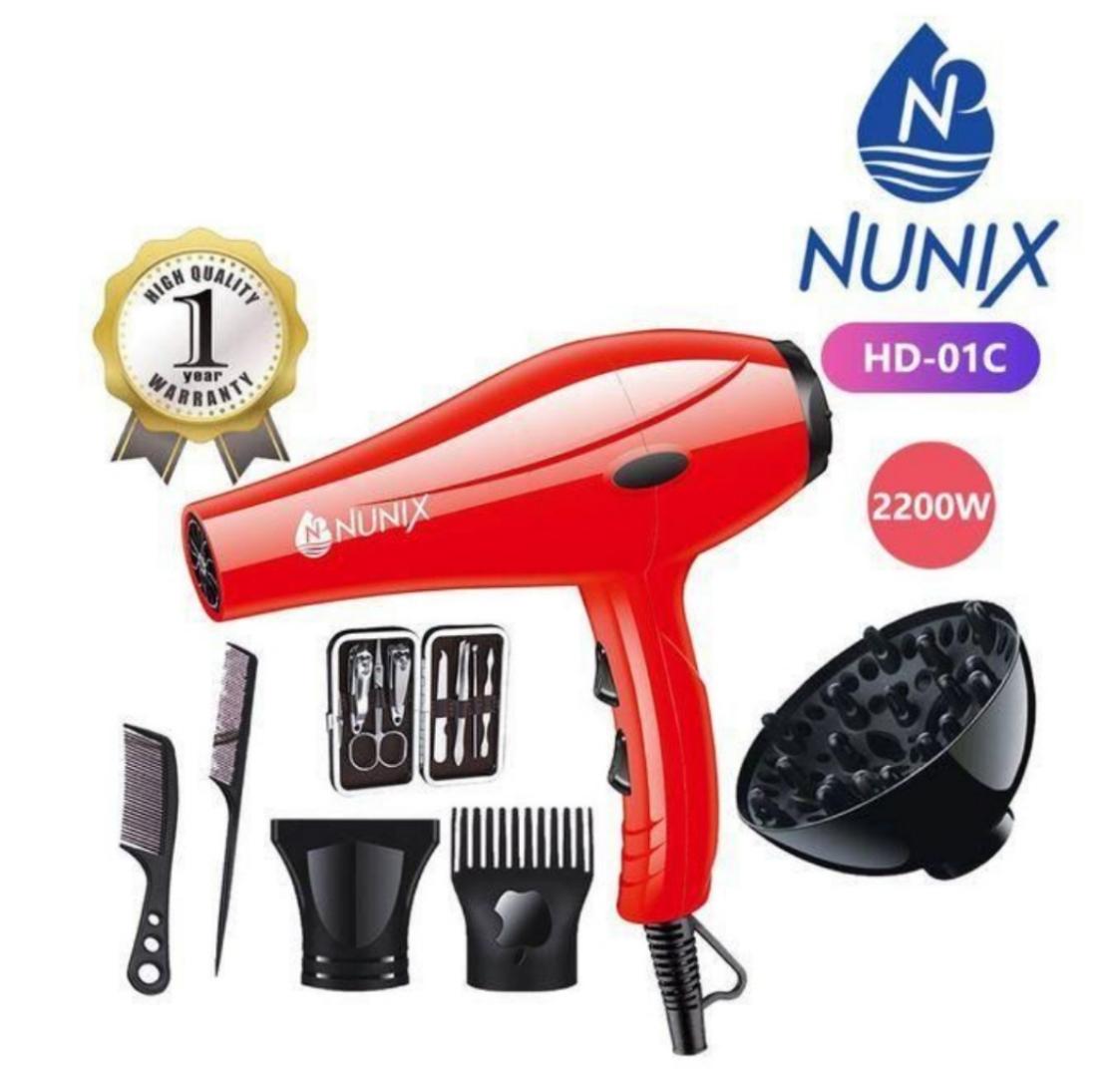 Nunix Salon/commercial Hair Blowdry And Straightener