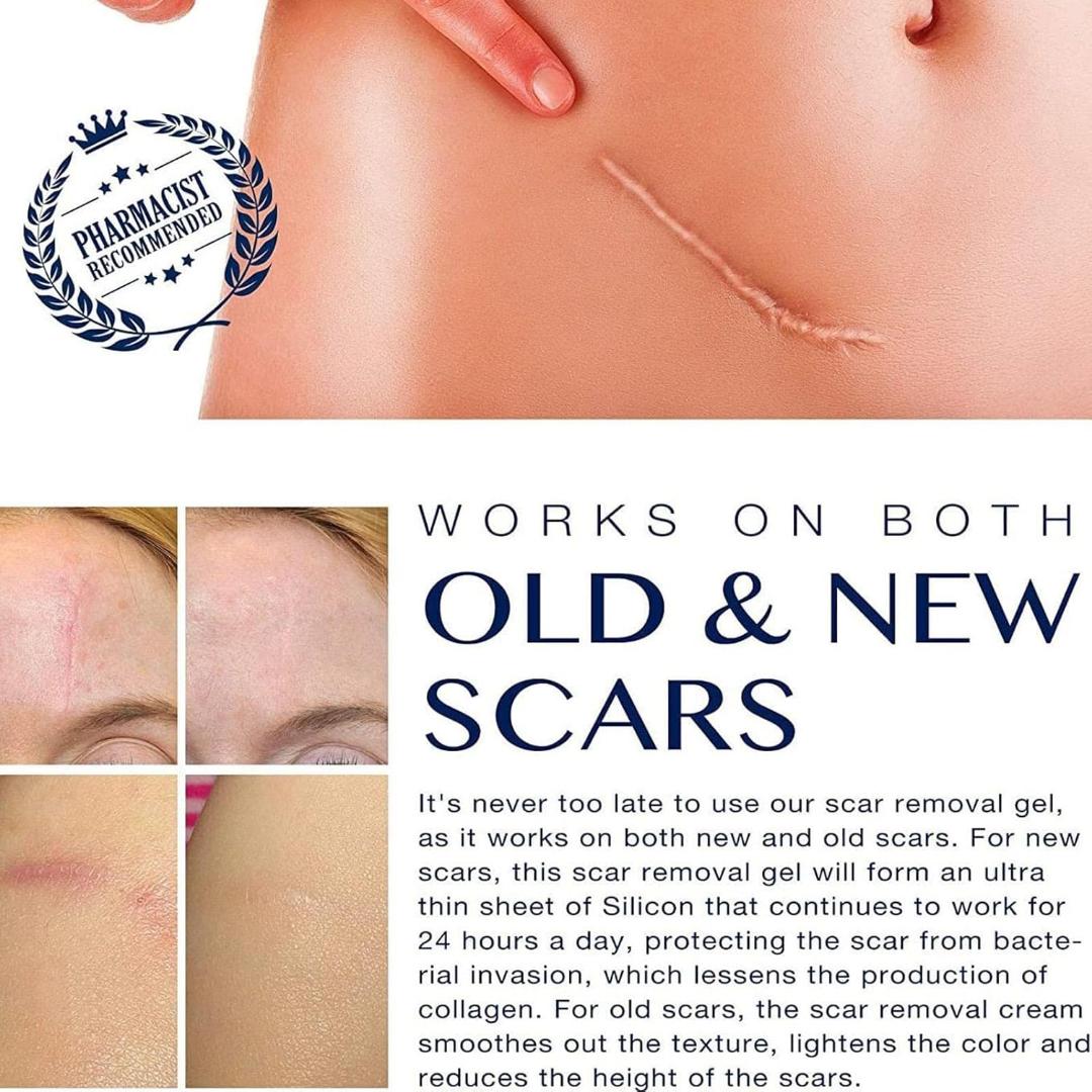 Advanced silicone scar gel, medical grade scar removal gel