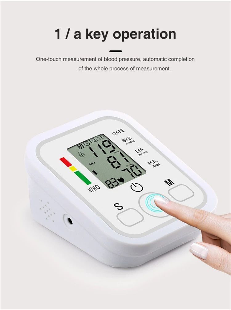 Arm-type electronic voice blood pressure moniroring machine- Electronic blood pressure machine