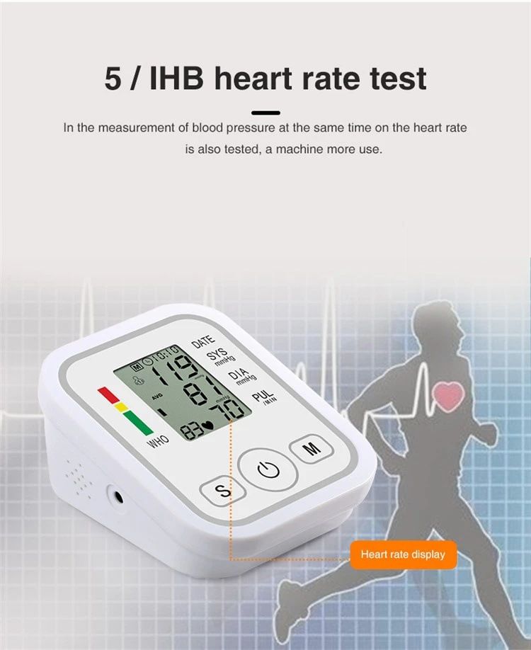 Arm-type electronic voice blood pressure moniroring machine- Electronic blood pressure machine