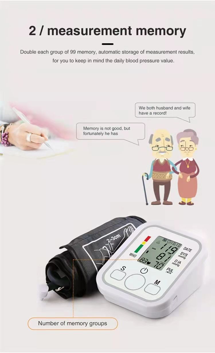 Arm-type electronic voice blood pressure moniroring machine- Electronic blood pressure machine