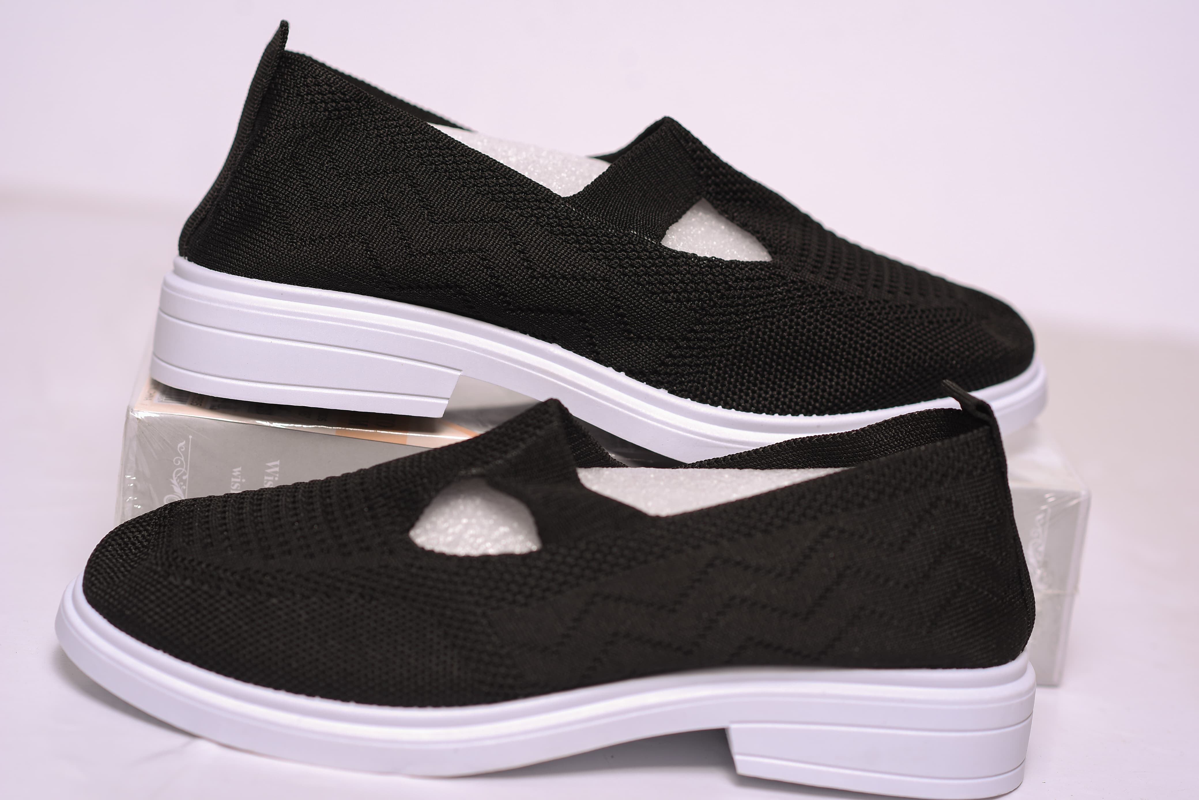 New Fashion breathable shoes heels flats for woman ladies casual office wear for female