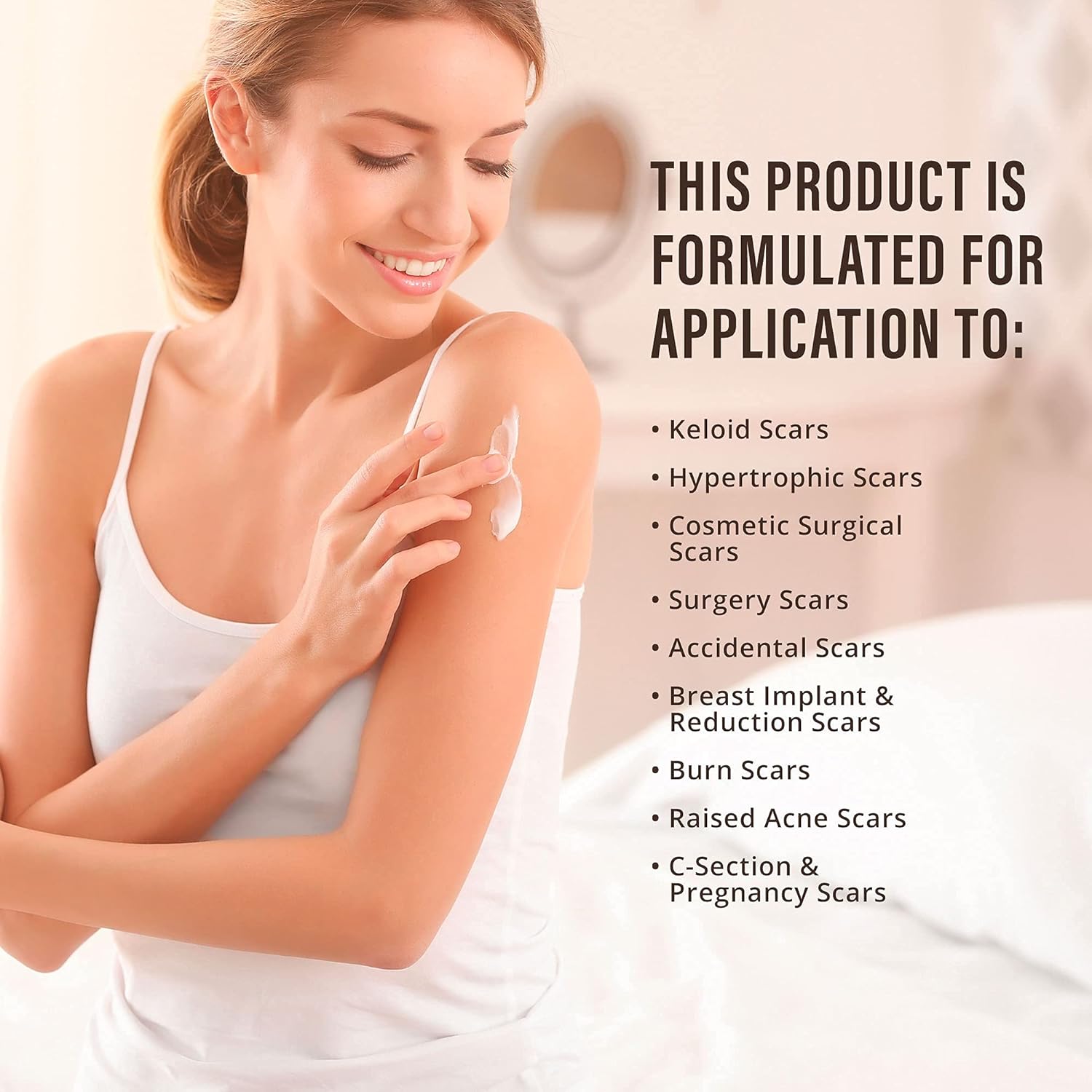 Silicone Scar Removal Gel Removal Skin Scars Cream Treat Surgery Scars Stretch Marks Acne Pox Prints Burn Repair Facial Care Gel Whitening Pigmentation Corrector.