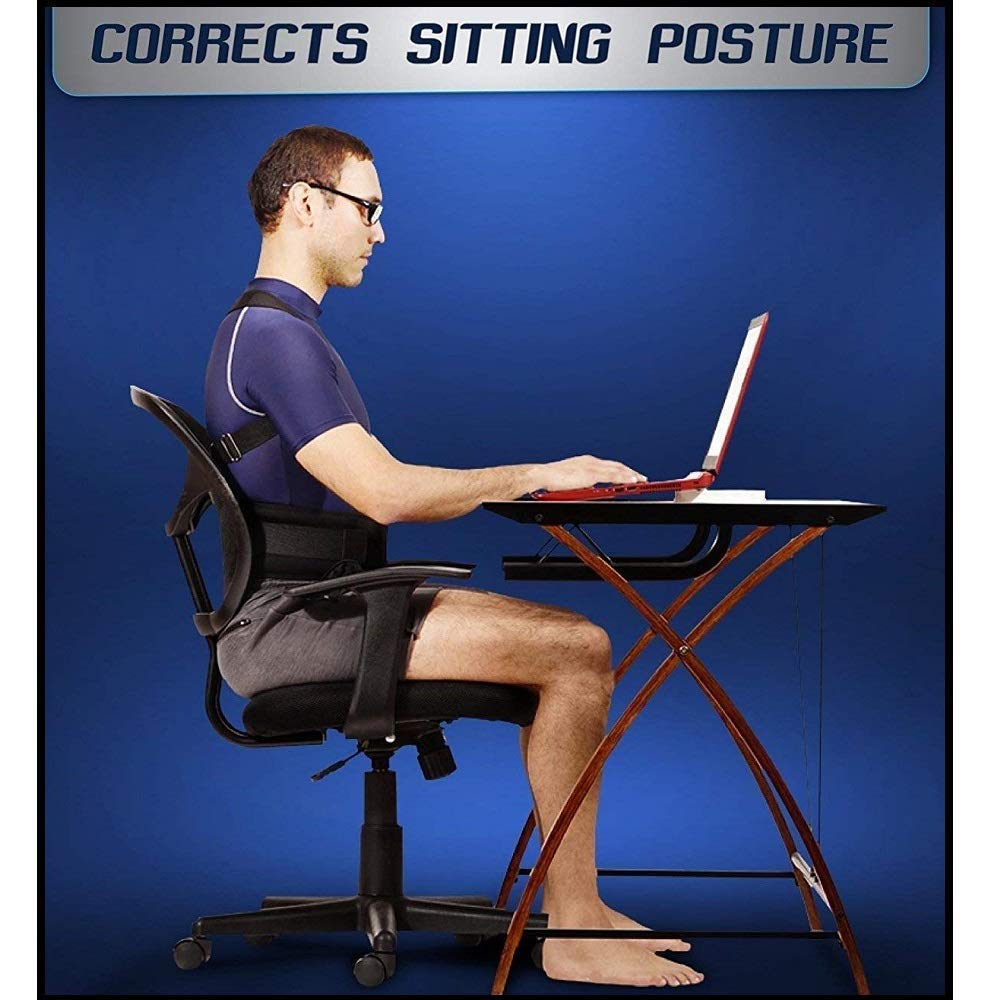 Posture Corrector Men Women Back Brace for Upper and Lower Full Back Support Straightener Support Provides Neck,Shoulder Pain Relief ,Back Straightener, Scoliosis,Hunchback spine Correction,