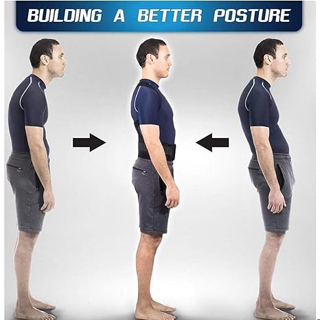 Posture Corrector Men Women Back Brace for Upper and Lower Full Back Support Straightener Support Provides Neck,Shoulder Pain Relief ,Back Straightener, Scoliosis,Hunchback spine Correction,