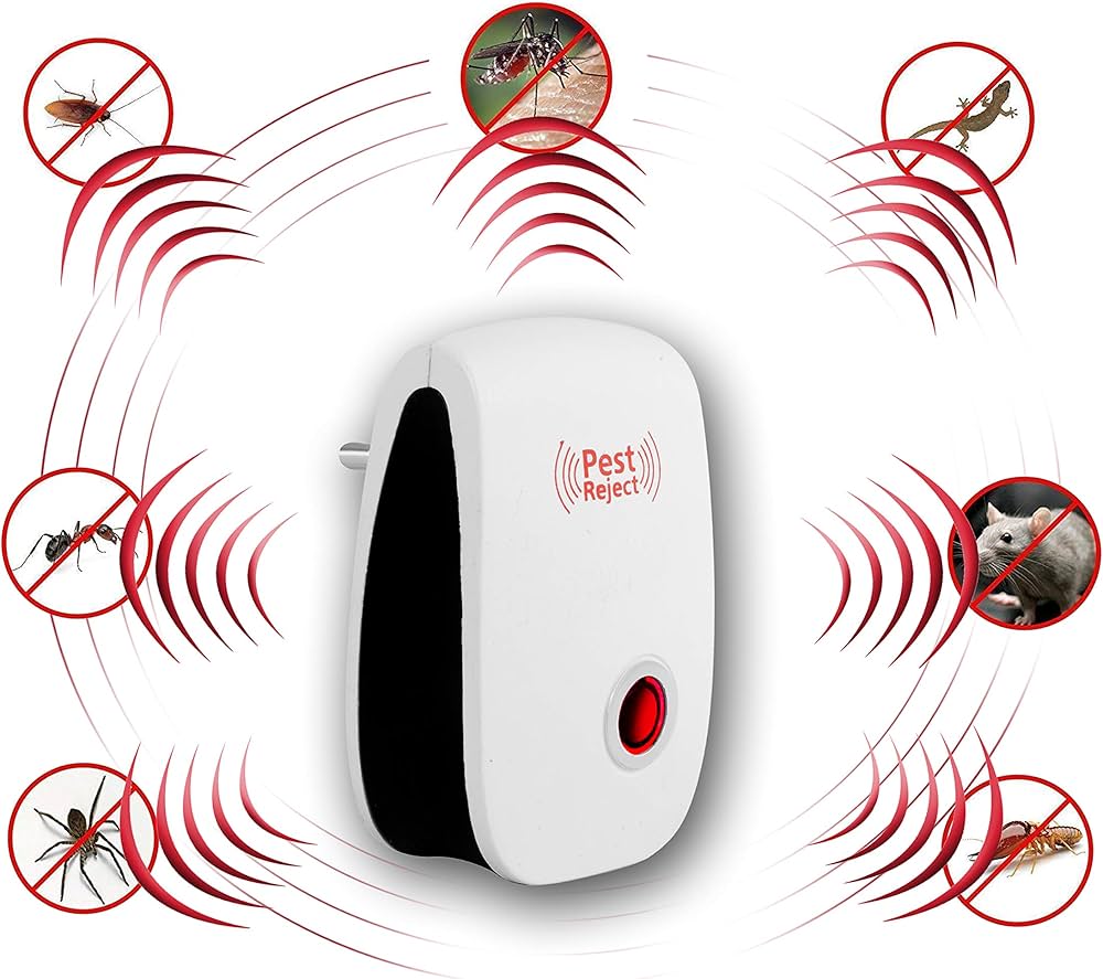 Ultrasonic Electronic Mosquito Repellent Mouse Device Cockroach Pest Repeller Control Household PestInsect Rats Spiders Repeller