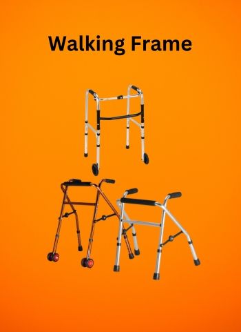 Walking frame without castors/wheels pediatric