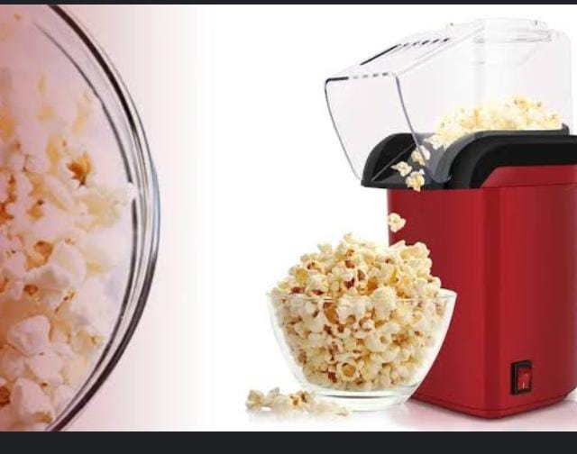 Popcorn maker Popcorn Popper Maker with Measuring Cup to Portion Popping Corn Kernels + Melt Butter,