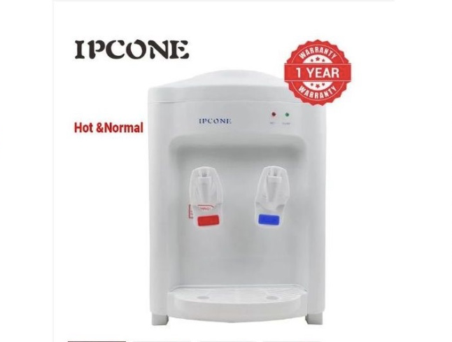 IPCONE Dispenser, Table Top Hot And Normal Water HT23004, Smarter and Stronger, Stainless steel tank for hygienic water, Overheat Protection