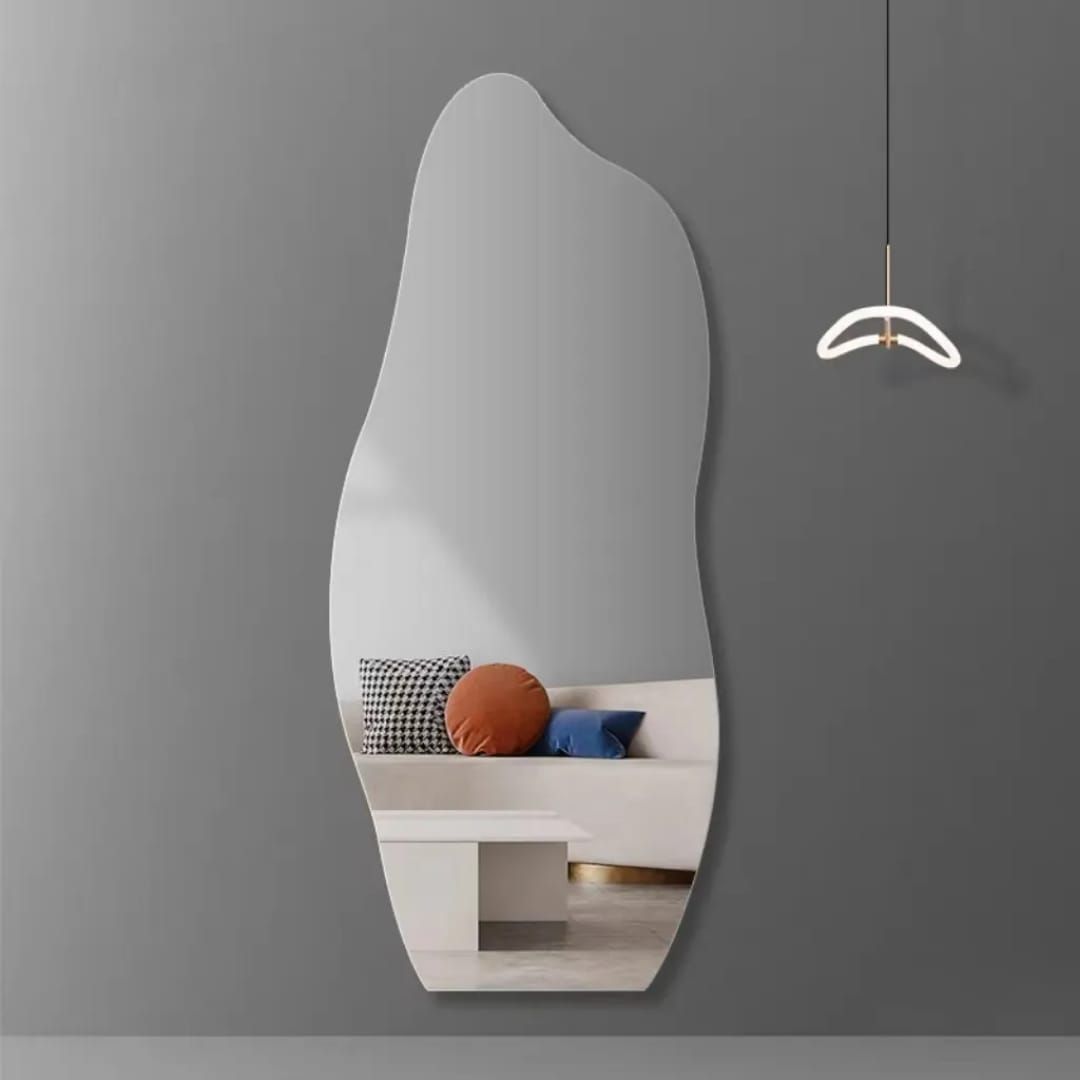 ✨️❗️EXPERIENCE QUALITY ✨️🪻 45x120cm Large Peel & Stick Wall Mirror – Modern, Elegant & Space-Saving!🔥 Instantly Upgrade Your Space with This Sleek & Stylish Mirror! 🔥