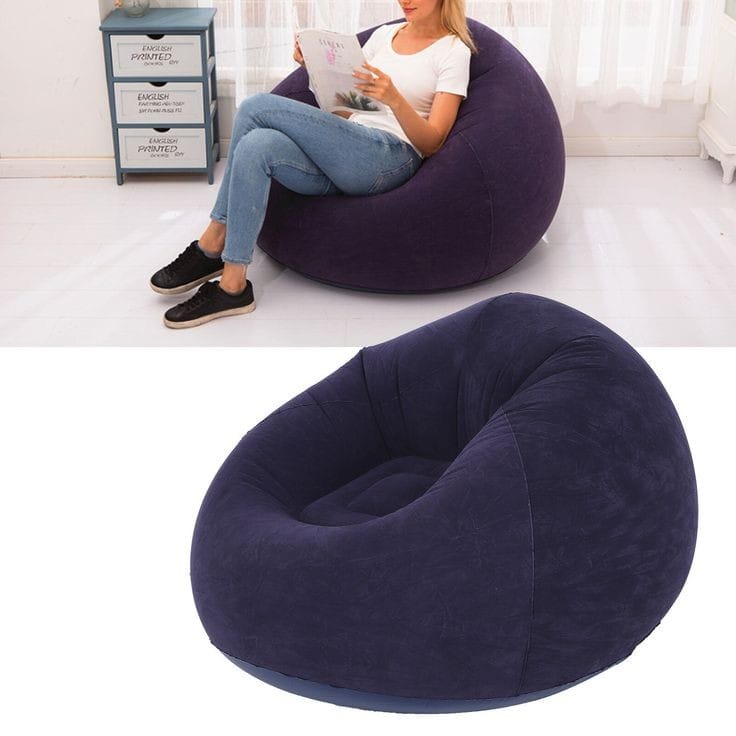 🥳🫒UNBEATABLE DEALS 🌿 🍒 Inflatable Bean Bag Chair + Quick Hand Pump – Ultimate Comfort Anywhere!🔥 Relax, Lounge & Enjoy – Your Perfect Seating Solution for Home & Outdoors! 🔥