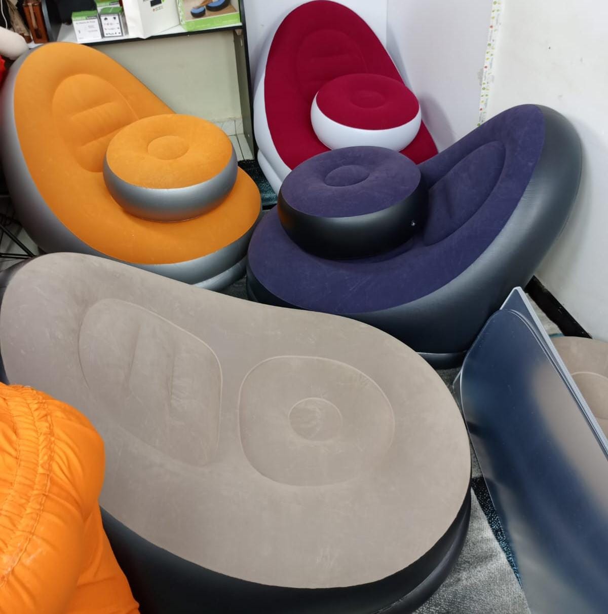 ⚡ 🥳🫒UNBEATABLE DEALS 🌿 🍒 – LIMITED STOCK! Inflatable Lazy Sofa – Ultimate Comfort Anytime, Anywhere!🔥 Relax in Style – Portable, Comfy & Perfect for Any Space! 🔥