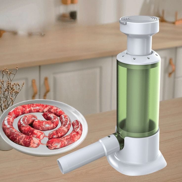 🥳🫒UNBEATABLE DEALS 🌿 🍒 Manual Sausage Stuffer – Easy, Efficient & Perfect for Homemade Sausages!🔥 Make Fresh, Flavorful Sausages with Ease! 🔥