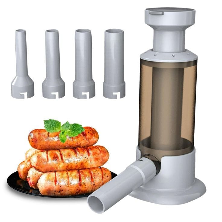 🥳🫒UNBEATABLE DEALS 🌿 🍒 Manual Sausage Stuffer – Easy, Efficient & Perfect for Homemade Sausages!🔥 Make Fresh, Flavorful Sausages with Ease! 🔥