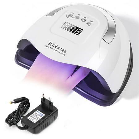 💅✨️ EXPERIENCE QUALITY ✨️🪻 220W UV LED Nail Lamp – Quick-Dry Gel Nail Dryer!🔥 Achieve Salon-Quality Nails in Seconds! 🔥