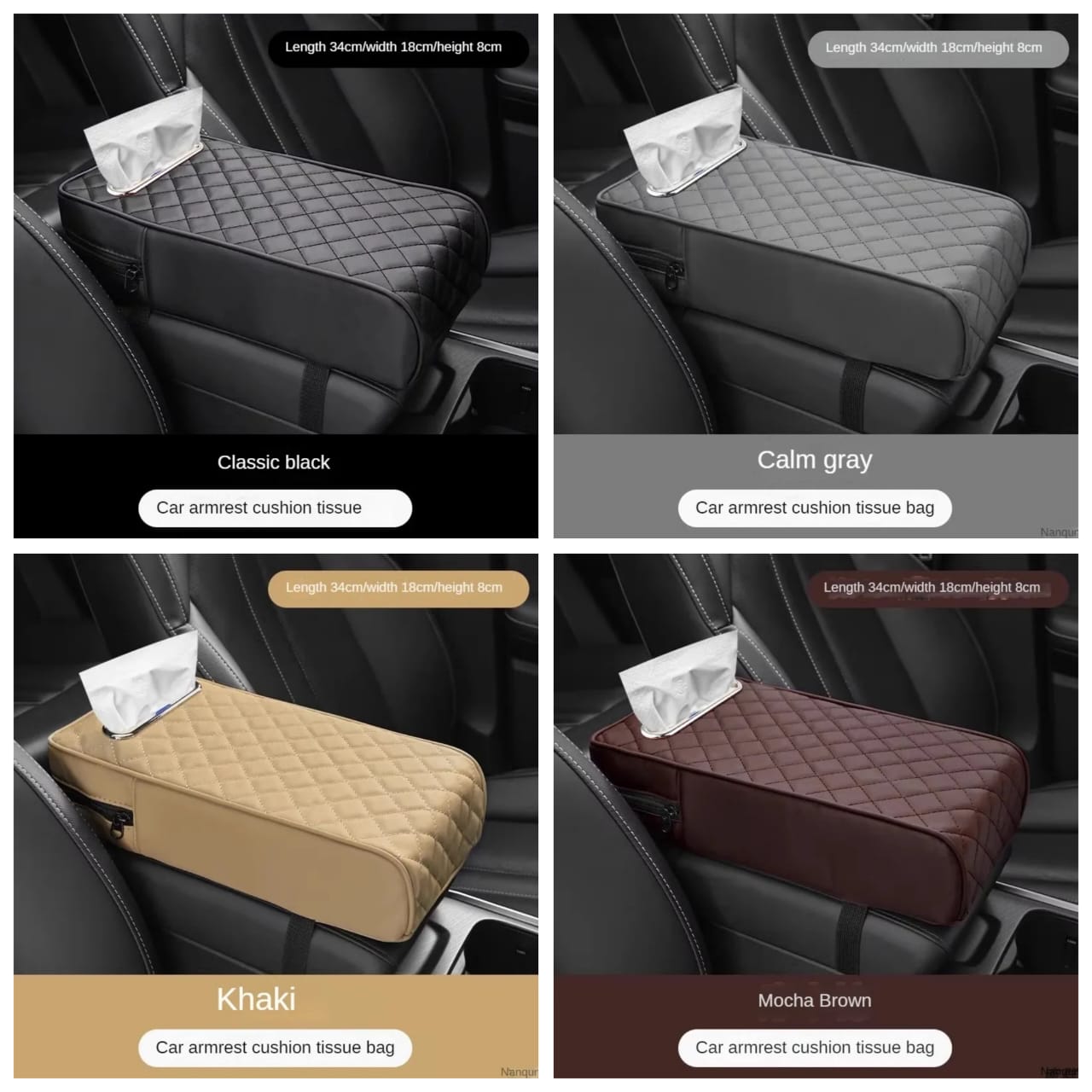 🚗 RESTOCKED ‼️‼️ CAR ARMREST WITH TISSUE STORAGE 🚗 🛞 Comfort & Convenience on the Road – A Must-Have for Every Car! 🛞