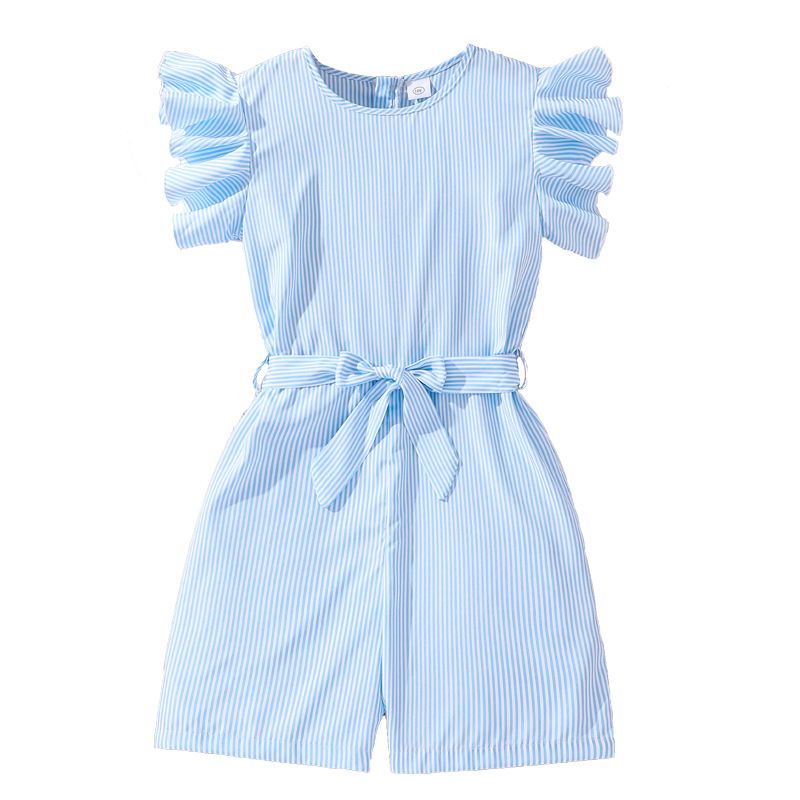 Summer 8-12 Years Old Dress For Girls Sweet Sleeveless Girls' Dress Princess Children's Skirt
