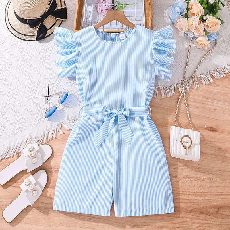 Summer 8-12 Years Old Dress For Girls Sweet Sleeveless Girls' Dress Princess Children's Skirt