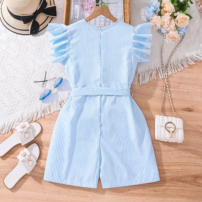 Summer 8-12 Years Old Dress For Girls Sweet Sleeveless Girls' Dress Princess Children's Skirt