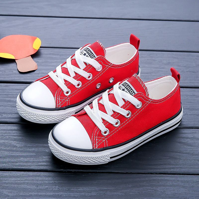 New Custom Design Rubber Child Customize Vulcanized Fabric lace up Cheap canvas Casual Skate Unisex Kid Canvas Shoes