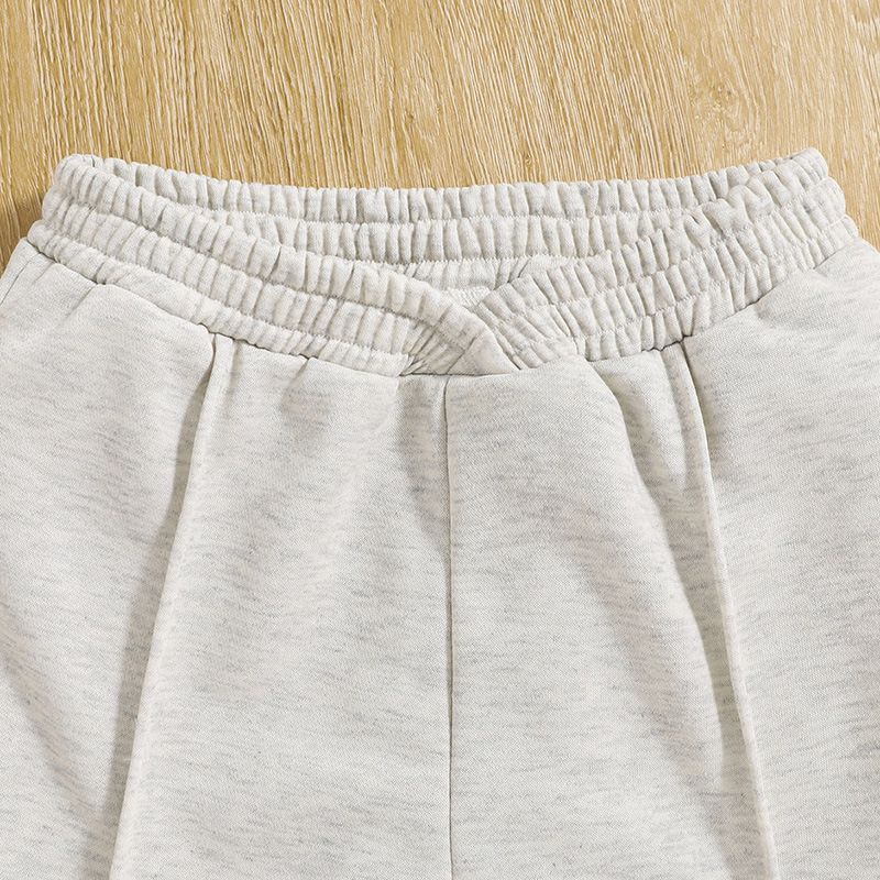 Factory Wholesale Toddler Little Girls Clothing Sets Long Sleeve Short Top Pullover Sweatshirt+pants Casual Kids Outfits