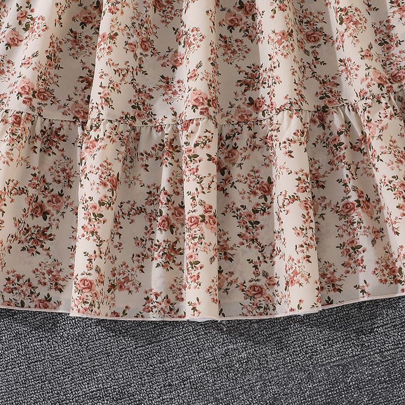teenager girls clothes set children girls coat flower dress 2pcs outfit girl sling floral dresses