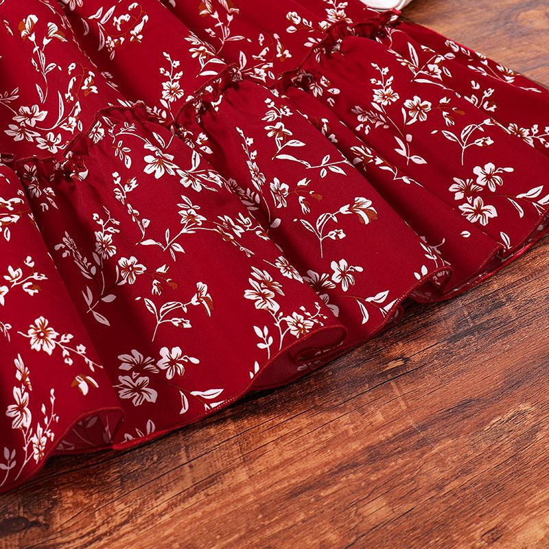 Summer 8 10 12 Years Wholesale Teenage Girls Clothing Kids Floral Dresses