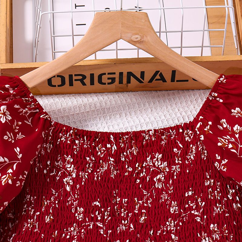 Summer 8 10 12 Years Wholesale Teenage Girls Clothing Kids Floral Dresses