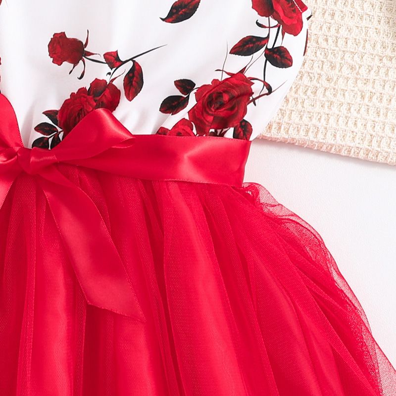 Summer Age 6 8 10 12 Years Old Latest Teenager Clothes Child Frocks Teen Girls Clothing Flower Dress for Kids Girls Dresses