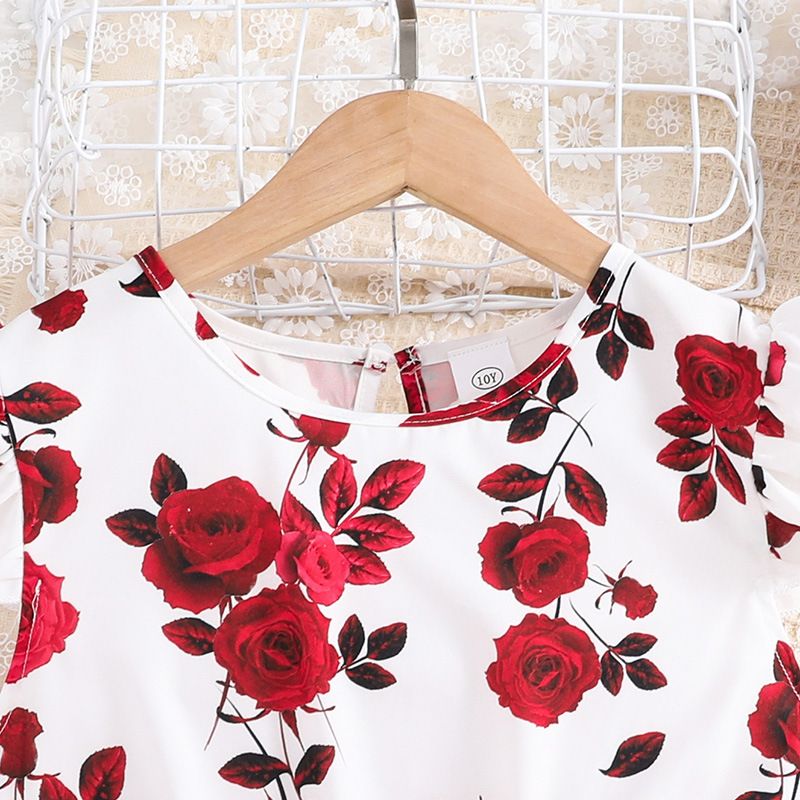 Summer Age 6 8 10 12 Years Old Latest Teenager Clothes Child Frocks Teen Girls Clothing Flower Dress for Kids Girls Dresses