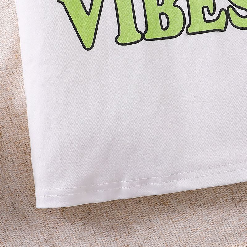 Summer Big Children Suit 2pcs T-shirt and Skirt 2pcs Floral Teenagers Girls Clothes Sets