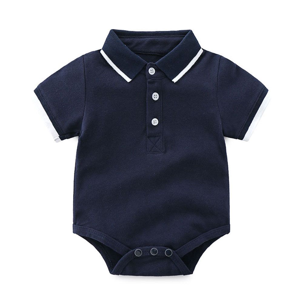 Summer Children's Clothing Short Sleeved Boys' Romper Shorts 2-piece Set Of Cotton Baby Suits