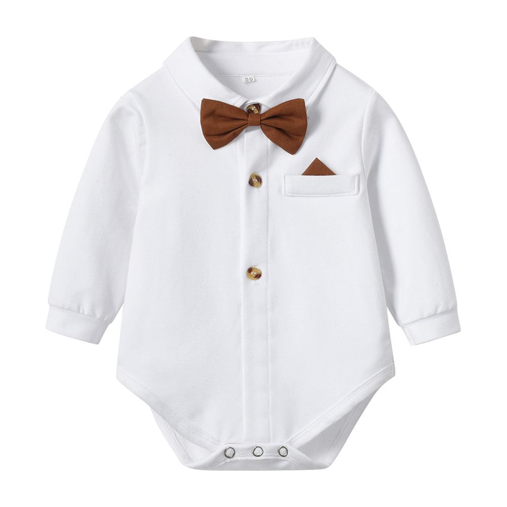 Toddler Boy Clothes Formsl Shirt Suit Hat Custom Logo Baby Boy Clothes Birthday Outfit Baby Clothes