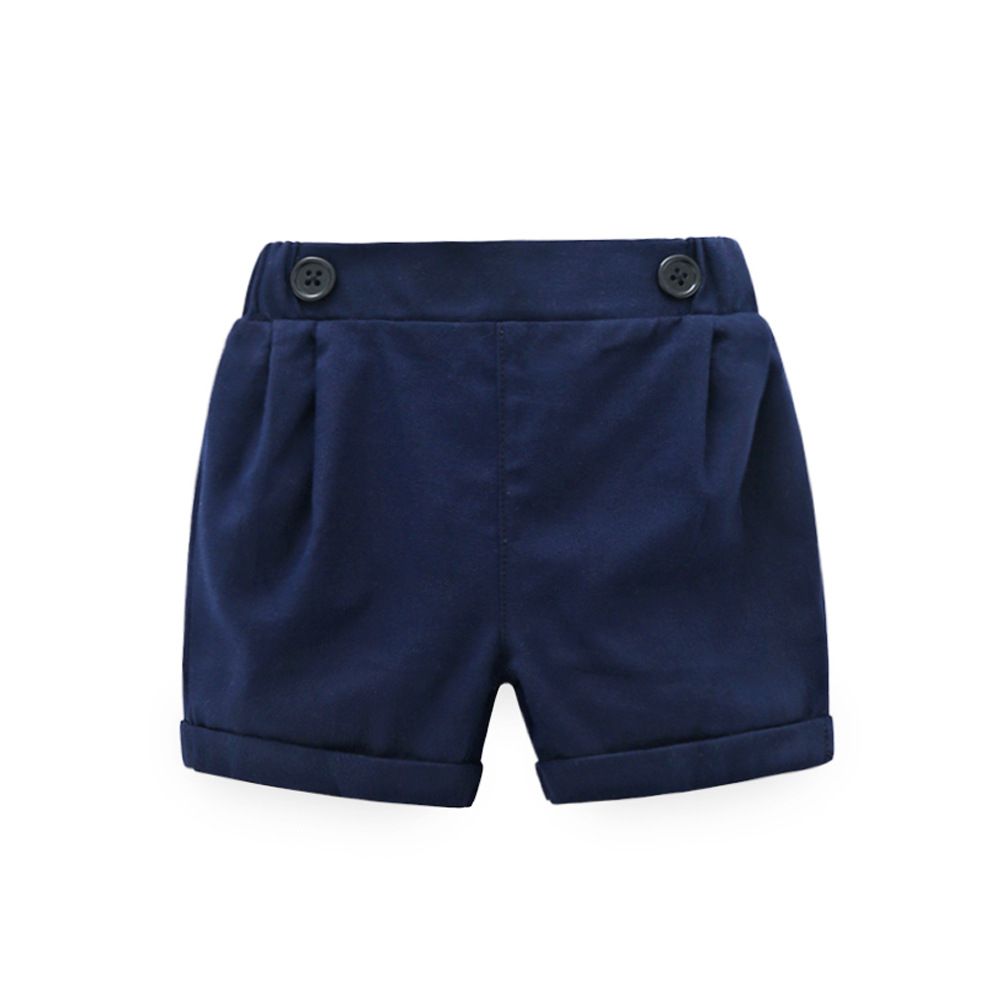 Summer toddler baby boys formal shirts rompers shorts clothes kids bow tie gentleman suit infant overalls baby boy clothing set