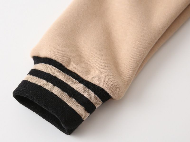 Boys' Baseball Uniform Autumn And Winter Version Boys' Thick Warm Coat Integrated Fur Handsome and cool Blazer