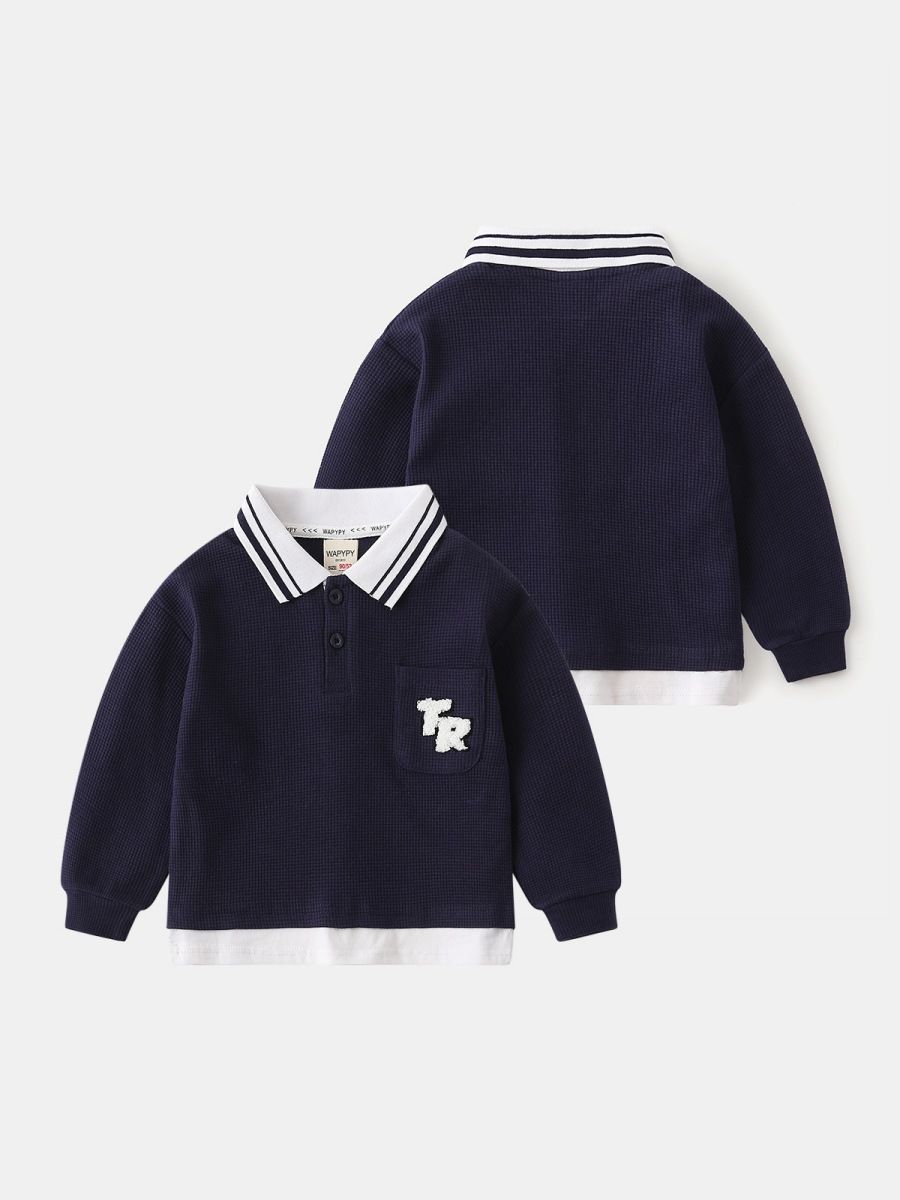 Little Children Infant Outfit Other Boys Clothing Cotton Tee Baby Kids Sweater Polo Sweater for Toddler Boys Hoodies&sweatshirts