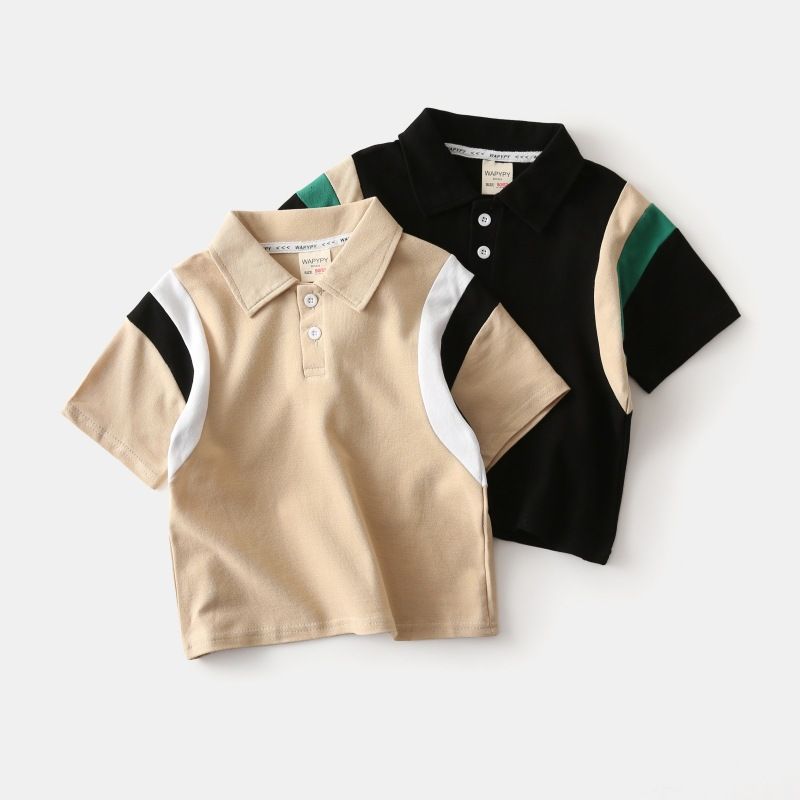 Casual Children's Short Sleeve T-Shirt 100% Cotton Baby Base Shirt with O-Neck Soft Knitted Animal Pattern Plus Size ODM Supply