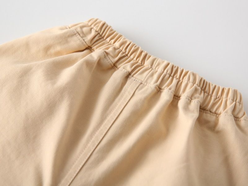 New Spring Autumn Streetwear Casual Solid Elastic Waist Boys Cargo Pants