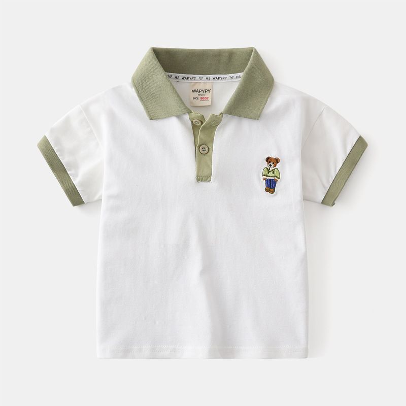 Factory Wholesale T-shirt For Kids Boy 4 Years Old Baby Boy Clothes Private Logo Personality Printed T-shirt Boy 6