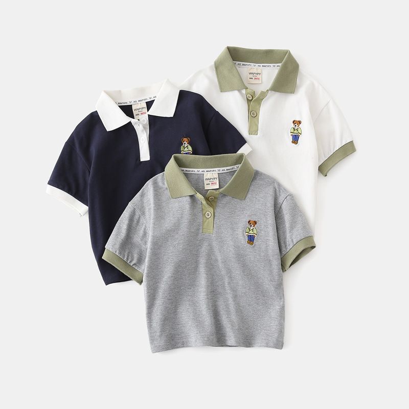 Factory Wholesale T-shirt For Kids Boy 4 Years Old Baby Boy Clothes Private Logo Personality Printed T-shirt Boy 6
