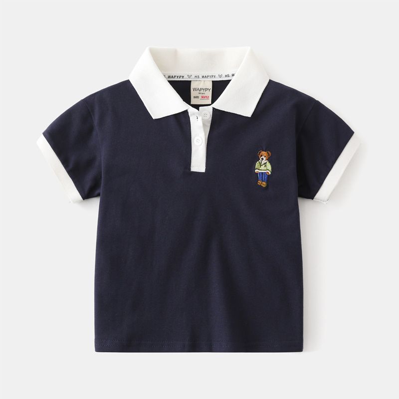 Factory Wholesale T-shirt For Kids Boy 4 Years Old Baby Boy Clothes Private Logo Personality Printed T-shirt Boy 6