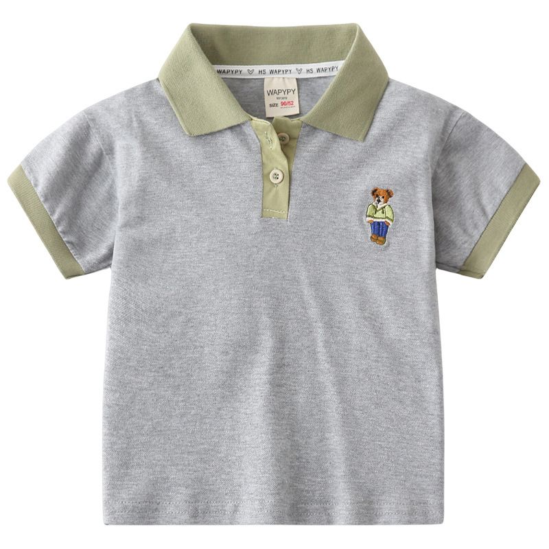 Factory Wholesale T-shirt For Kids Boy 4 Years Old Baby Boy Clothes Private Logo Personality Printed T-shirt Boy 6