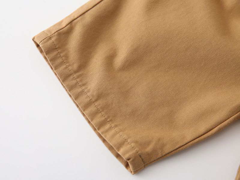 Kids Casual Shorts Boys 100%Cotton Fashion Shorts Quarter/Mid Cargo Pants Support Customized wholesale