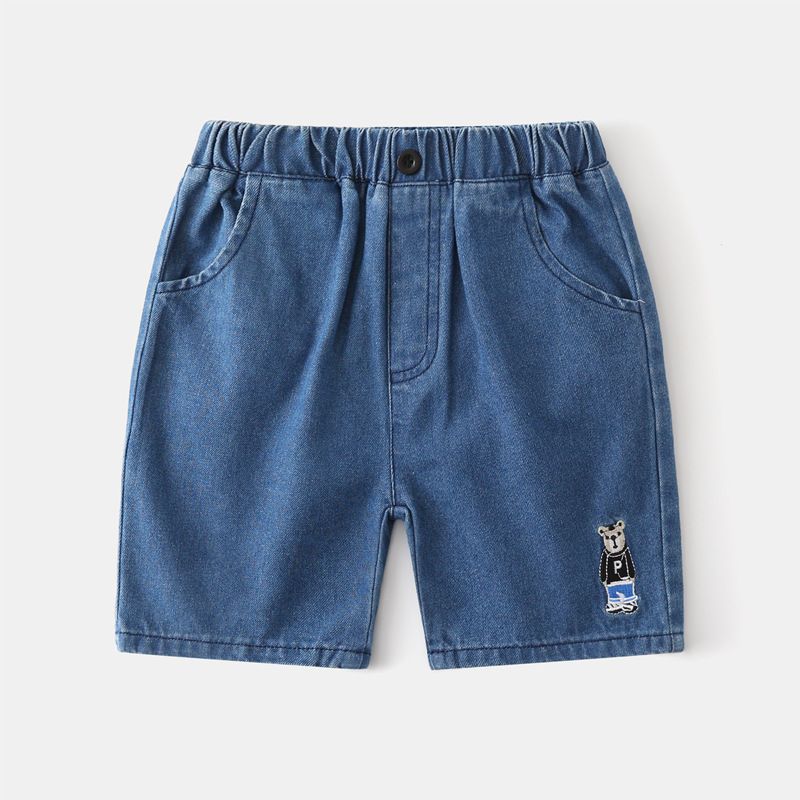 Kids Casual Shorts Boys 100%Cotton Fashion Shorts Quarter/Mid Cargo Pants Support Customized wholesale