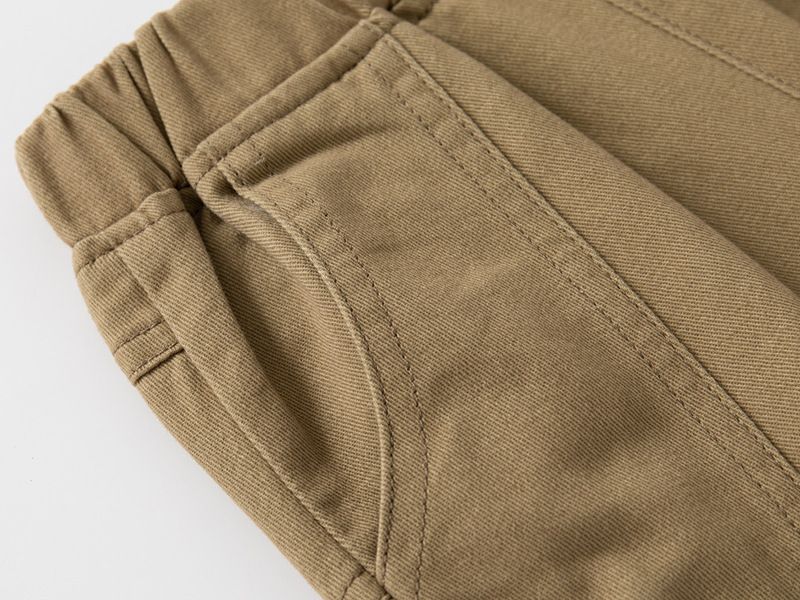 China factory high quality children's trousers toddler kids 1-8 years old boys solid long pants wholesale
