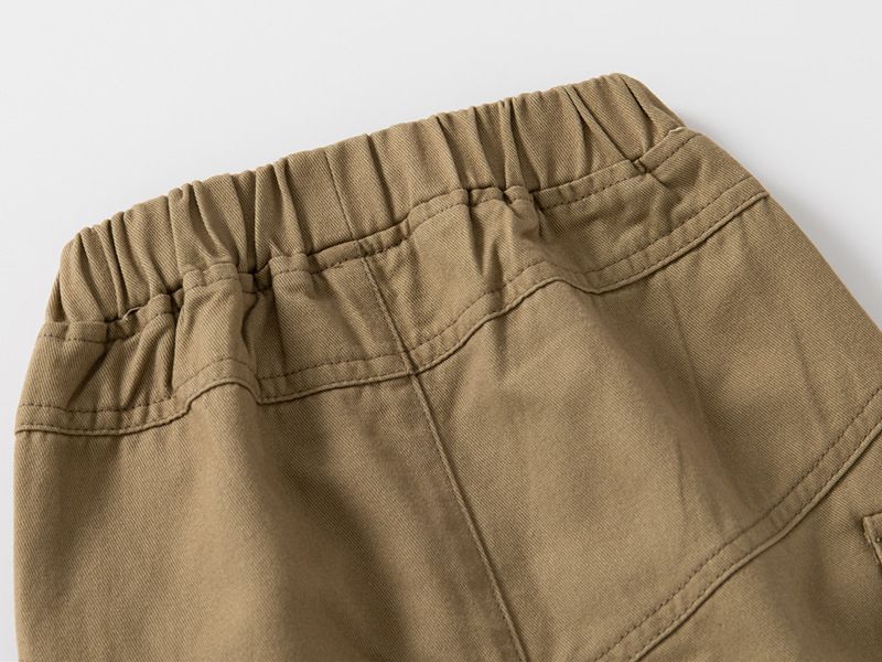 China factory high quality children's trousers toddler kids 1-8 years old boys solid long pants wholesale